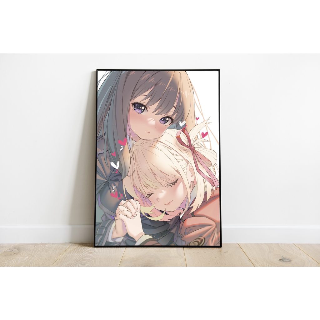 POSTER A3 ANIME LYCORIS RECOIL (3) - 2D Tộc Shop