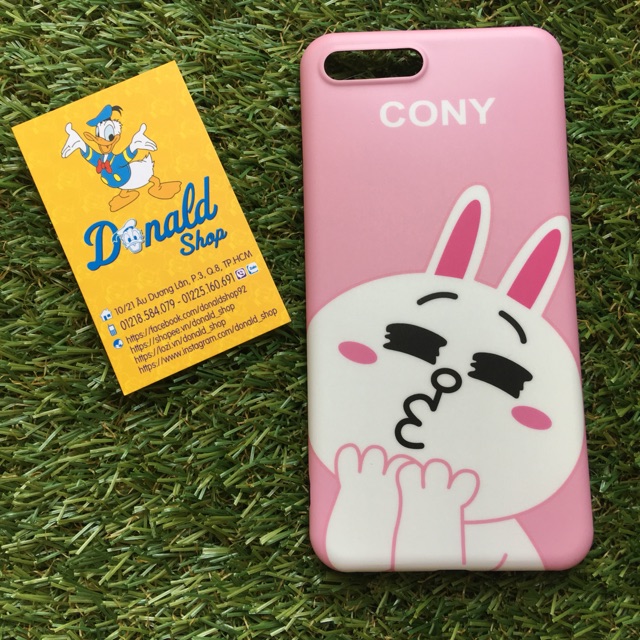 Ốp iphone 7 plus / 8 plus thỏ cony cute