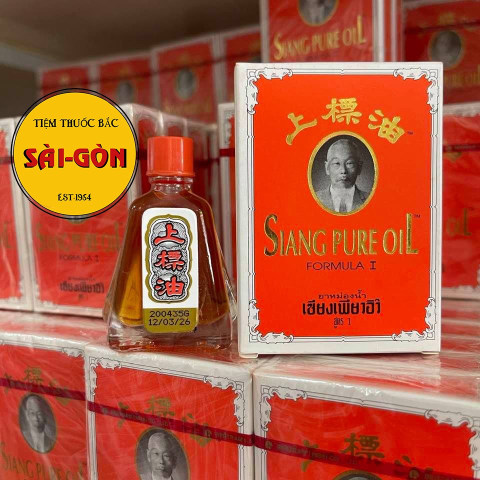 Dầu gió đỏ Siang Pure Oil Formula I Thái Lan 7cc