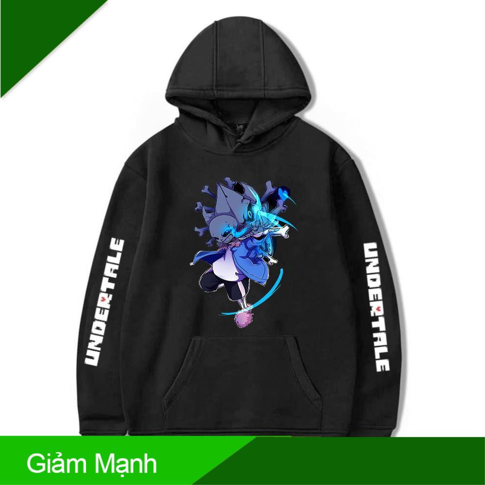 (Giảm Mạnh) HOT- BST Mẫu áo Hoodie game Undertale bé Sans cực ngầu - có size trẻ em