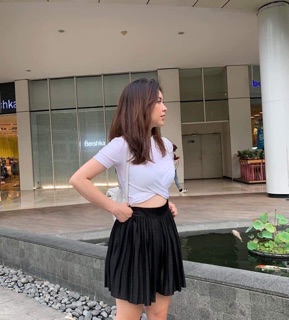 Chân váy xếp ly Thai lan (ngắn, lửng, dài)