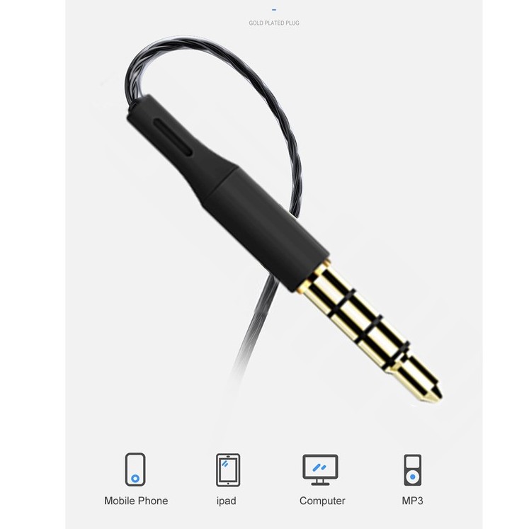 🔥Unico A🔥Tai Nghe Gaming Có Dây Nhét Tai Chơi Game Chống Ồn Có Mic In Ear Cho PC và các dòng điện thoại