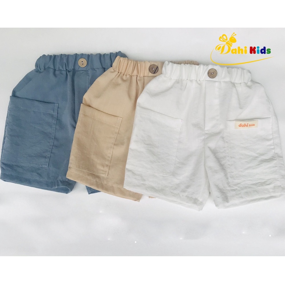 Quần Đùi Đũi Trẻ Em Trai Gái Nhẹ Mát Size 10-32kg