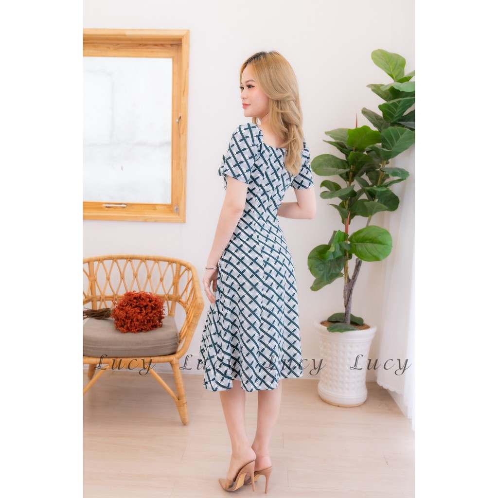 Đầm nữ thiết kế suông dài sang trọng đi tiệc Yumi 9602 Váy Lucy | BigBuy360 - bigbuy360.vn