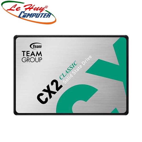 Ổ cứng SSD TEAM GROUP CX2 256GB 2.5Inch SATA III