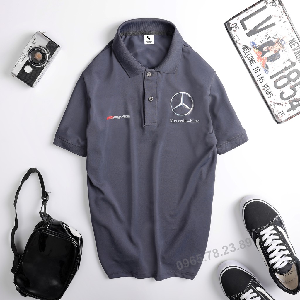 Áo thun polo cao cấp Mercedes Chính Hãng - Áo Mercedes sang trọng, cotton thoáng mát, không xù lông | BigBuy360 - bigbuy360.vn