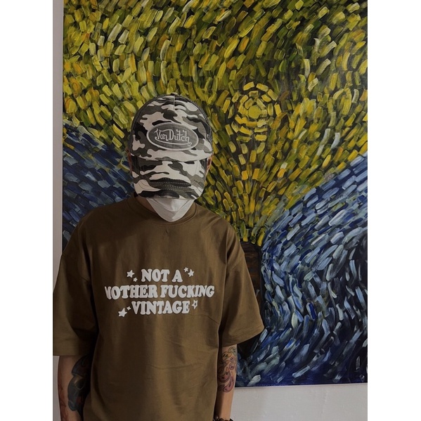 Áo Thun Tay Lỡ Form Rộng NOT A VINTAGE cotton 100% 2 chiều cao cấp GALLERY AND GARMENT