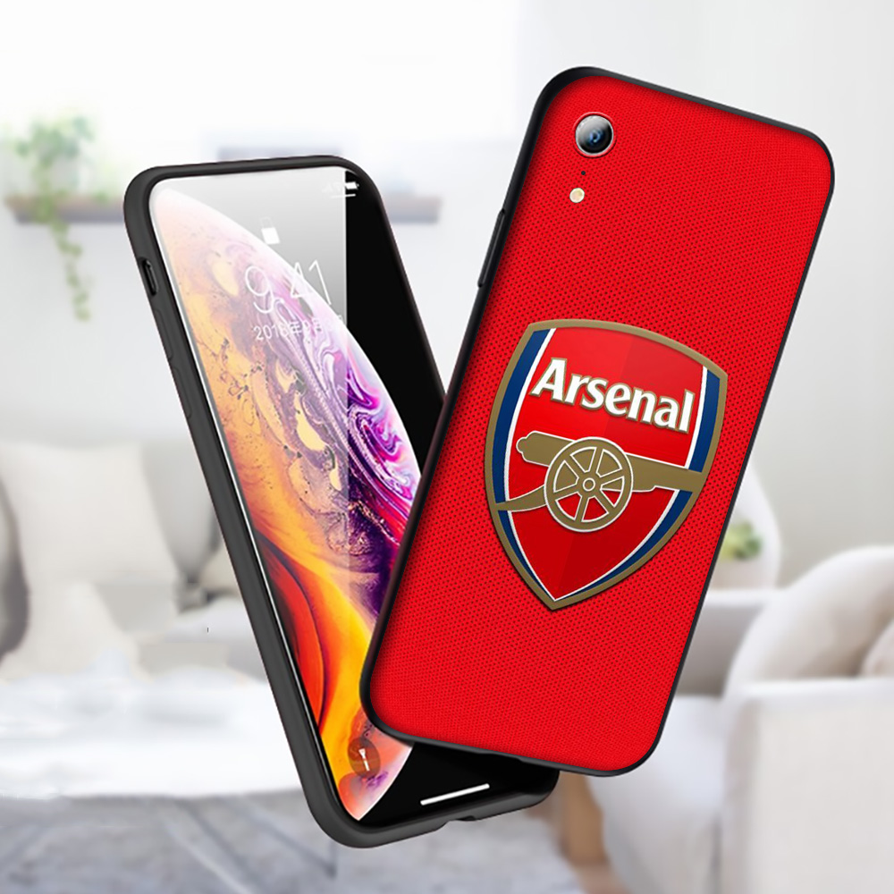 Ốp Lưng Hoạ Tiết Đội Bóng Đá Ak26 Arsenal Cho Iphone 12 Mini 11 Pro Xs Max Xr X Xs