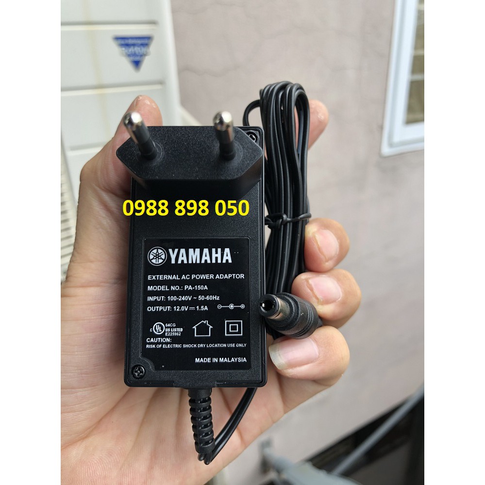 [Mã 2404EL10K giảm 10K đơn 20K] Adapter 12v 1.5a yamaha PA-150 A