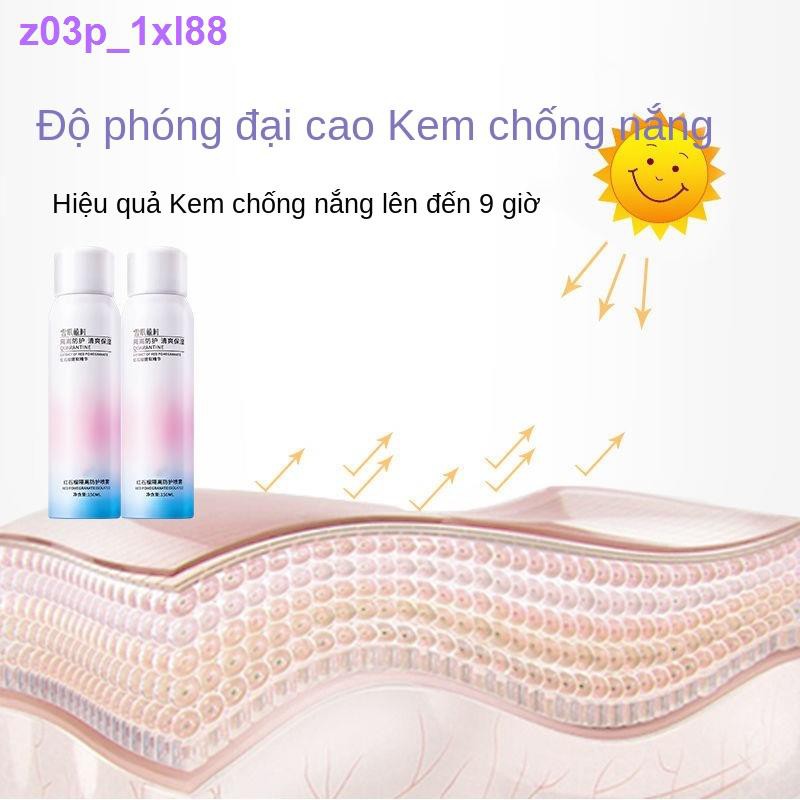 công cụSắc đẹp kem chống nắng bộ sản phẩm chăm sóc damua 1 tặng kem chống nắng, xịt trắng da cách ly nữ sinh thấm nư