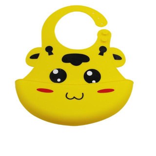Yếm silicon cho bé in hình cute (sỉ, lẻ)