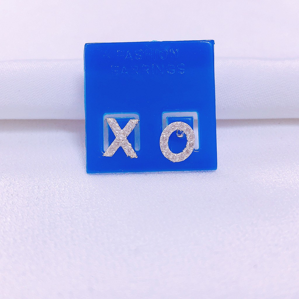 Bông tai bạc giá rẻ khuyên tai bạc nữ cá tính ms11/ Trang sức bạc JQN