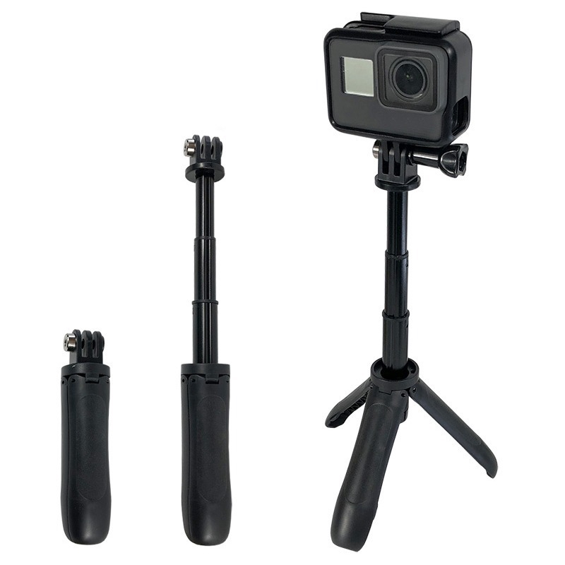 Gậy selfie mini Cầm Tay Cho camera Hành Động gopro hero 9 black insta360 one r eken action
