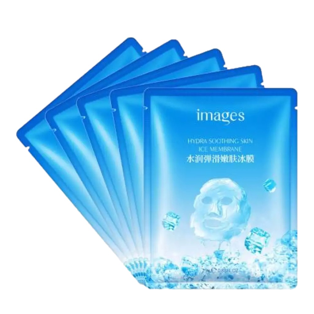 Mặt nạ dưỡng da giấy chống lão hóa dưỡng ẩm trắng da giảm mụn đá băng images LUVELA MN10 | BigBuy360 - bigbuy360.vn