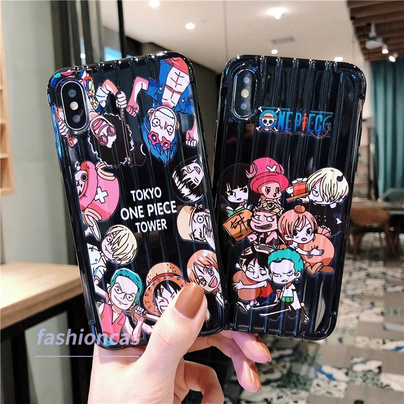 Ốp điện thoại mềm họa tiết One Piece cho IPhone 6S Plus 11 6 7 8 Plus 12 mini 12 pro max X Se 2020 6SPlus 7Plus 6Plus 8Plus XS