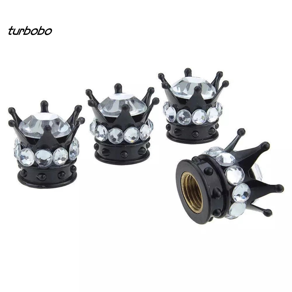 Nắp Van Khí Turbocharger-Universal Đính Đá Chống Gỉ Cho Xe Hơi