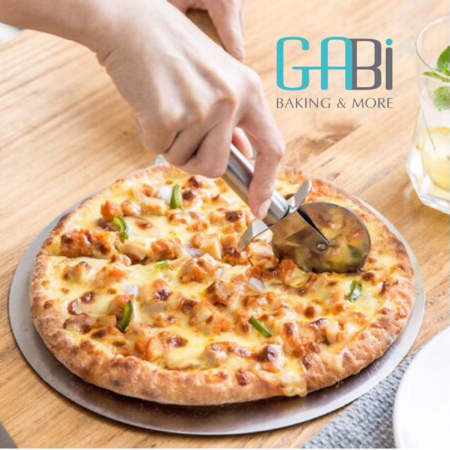 Dao cắt pizza inox 20*7*6.5 cm