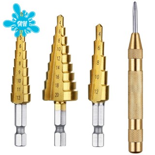 Bộ 3 mũi khoan hss titanium