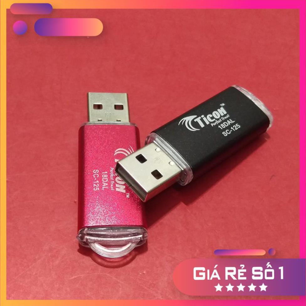 Sale giá rẻ Free ship  Đọc thẻ nhớ MicroSD Vỏ Nhôm Tốt Loại Xịn