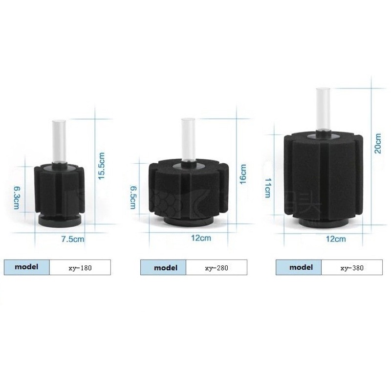 LỌC SỦI VI SINH XY 180 , XY 280 , XY 380 , LỌC VI SINH , OXI CÁ