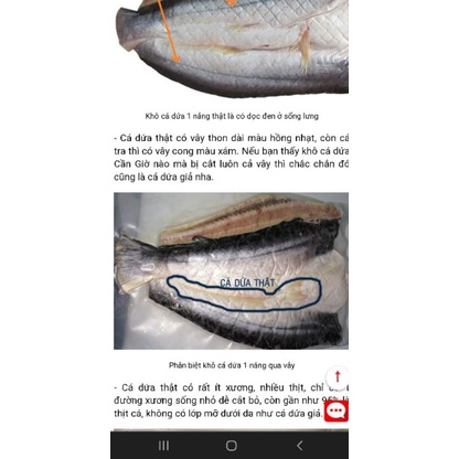 355k Con 850gr tới 1kg Khô Cá Dứa 1 nắng Cần Giờ thật 100%(giao hỏa tốc tp hcm)