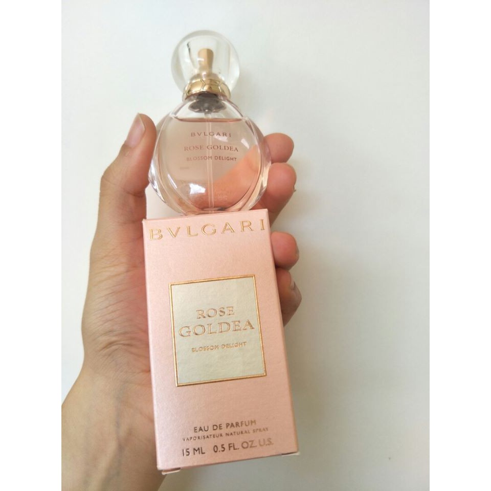 Nước hoa nữ mini Bvlgari Rose Goldea Blossom Delight 15ml