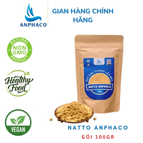 Đậu tương lên men natto anphaco dạng bột