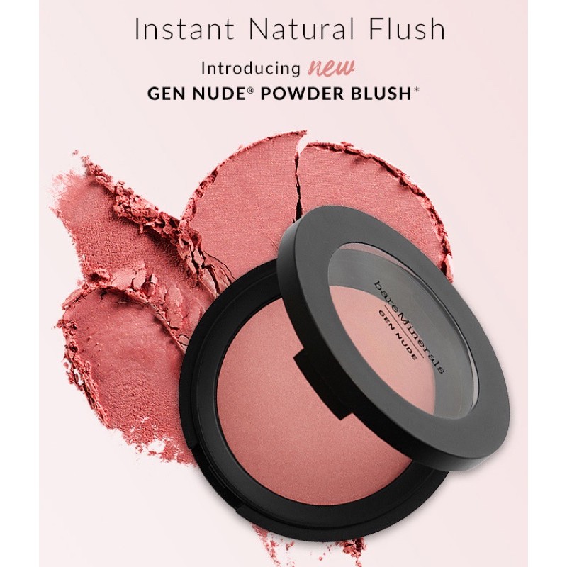 🍉 Phấn má hồng khoáng BareMinerals Gen Nude Powder Blush minisize