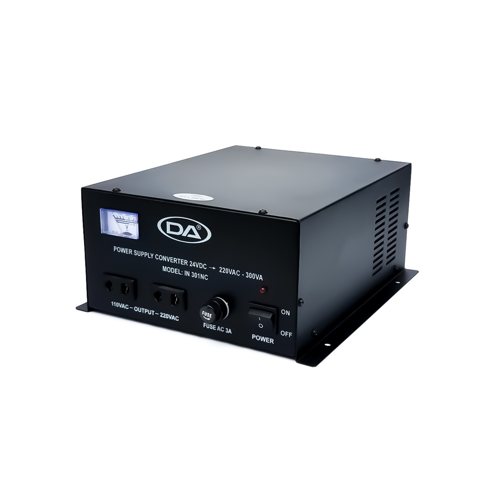 Inverter chuyển đổi nguồn điện 24v lên 110V-220V Công suất 210W (Tên khác: bộ đổi điện, máy kích hoặc máy rung)