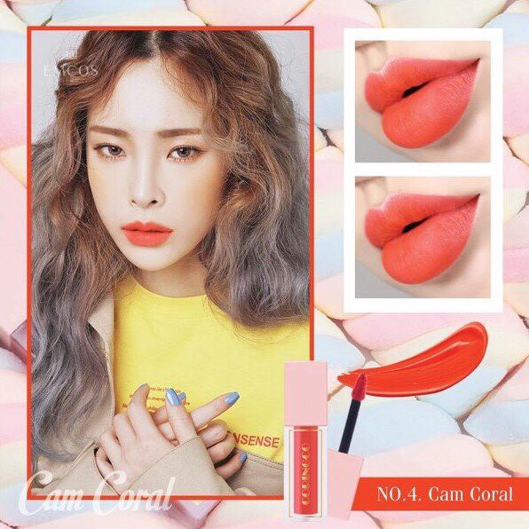 SON KEM LÌ CÓ DƯỠNG CORINGCO MARSH MALLOW VELVET TINT | BigBuy360 - bigbuy360.vn
