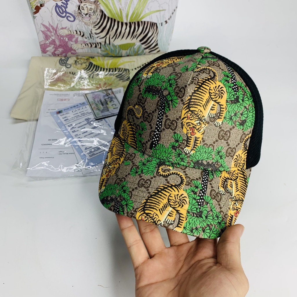 Nón kết gc , Mũ lưỡi trai Gc hổ rừng mã mới full box hộ cực đẹp