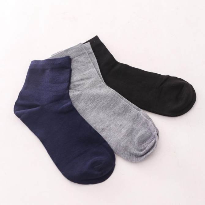 Sỉ Hộp 10 đôi tất cổ cao sợi tre KAFFDARE công nghệ nano khử mùi, chống hôi chân hiệu quả