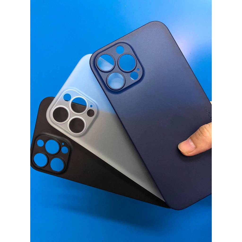 Ốp Lưng iPhone 13 Pro Max Memumi Nhám Mờ Siêu Mỏng Như Giấy Cao Cấp Giá Rẻ