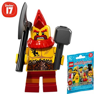 [1 Nhân Vật] LEGO Minifigures Chiến Binh Lùn Battle Dwarf 71018 Series 17