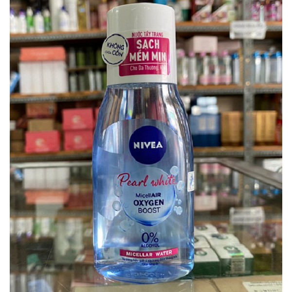 Nước tẩy trang không cồn NIVEA Micellar Water 125ml