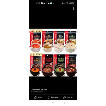 nước cốt lẩu Hadilao vị thập cẩm Nấm | BigBuy360 - bigbuy360.vn