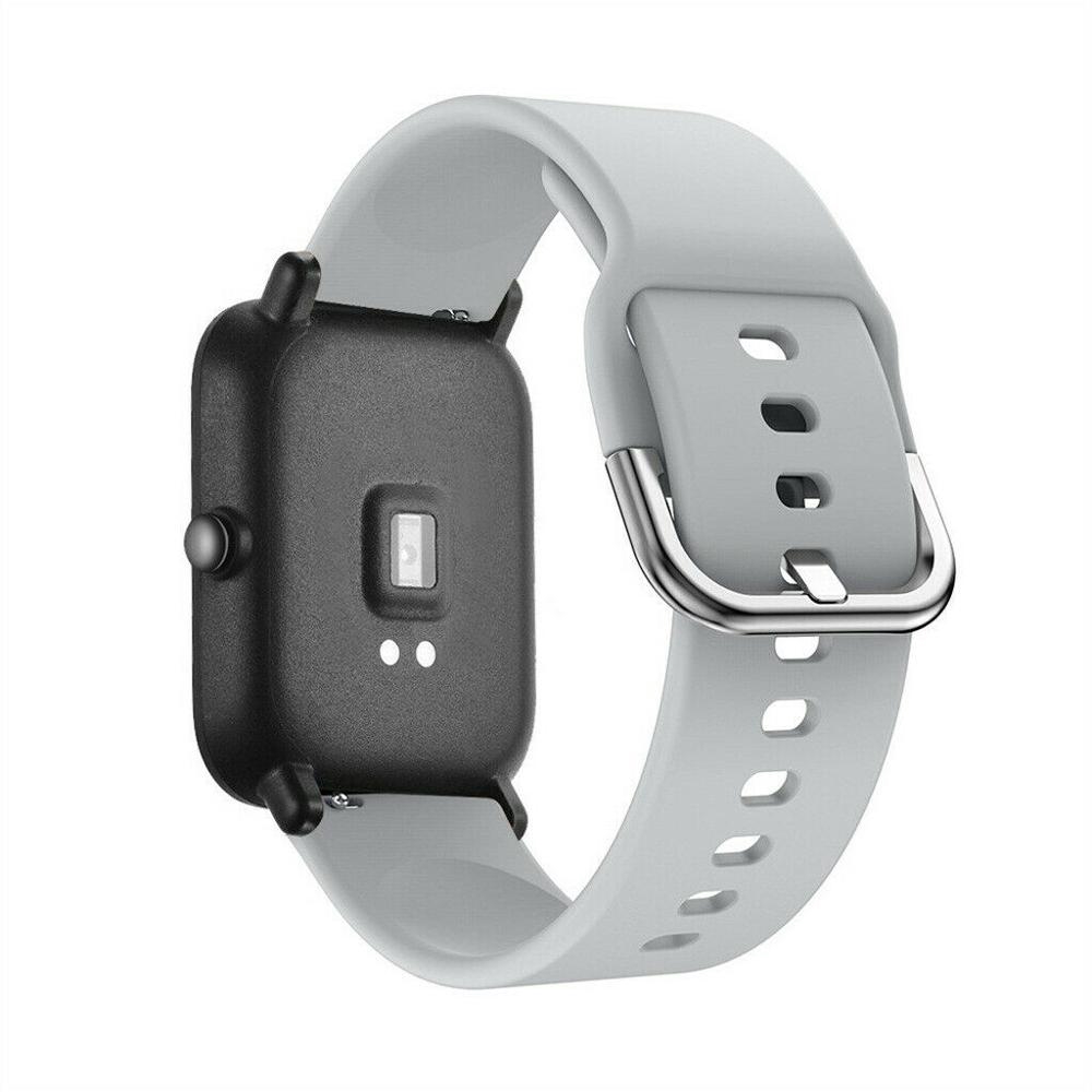 Dây đeo silicon mềm cho đồng hồ thông minh Xiaomi Huami Amazfit GTS Bip Pace Lite 20mm