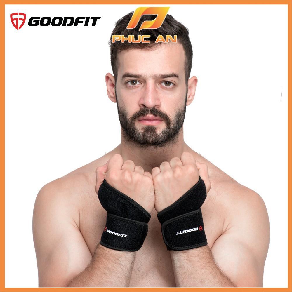 Băng quấn cổ tay xỏ ngón GoodFit GF302W ( 1 đôi )