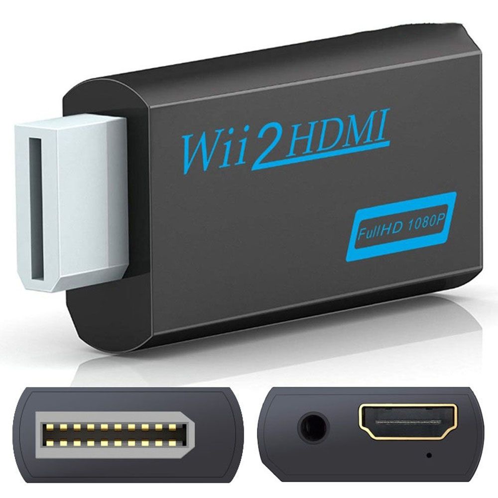 Đầu Chuyển Đổi Âm Thanh Hdmi Sang Hdmi 3.5mm Màu Đen Nhỏ Gọn Nhiều Màu
