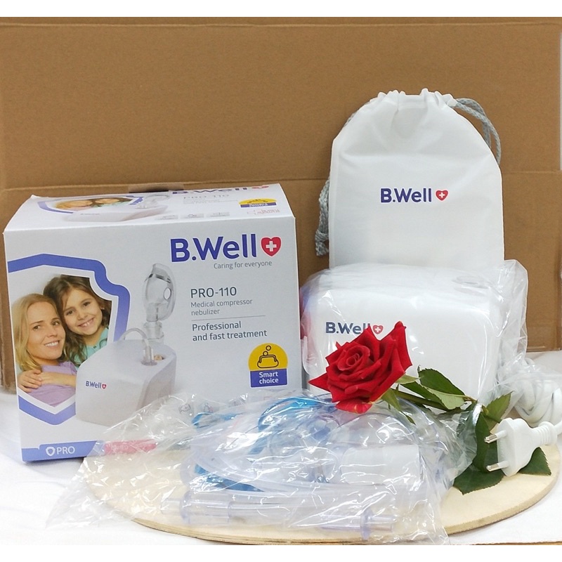Máy xông khí dung mũi họng Bwell Pro-110 Thuỵ Sỹ