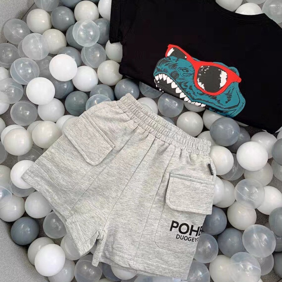 Quần Đùi Cho Bé Trai Và Bé Gái Chất Liệu Cotton Mềm Mịn Từ 7Kg Đến 32Kg Pohe Thời Trang Trẻ Em Ken Store