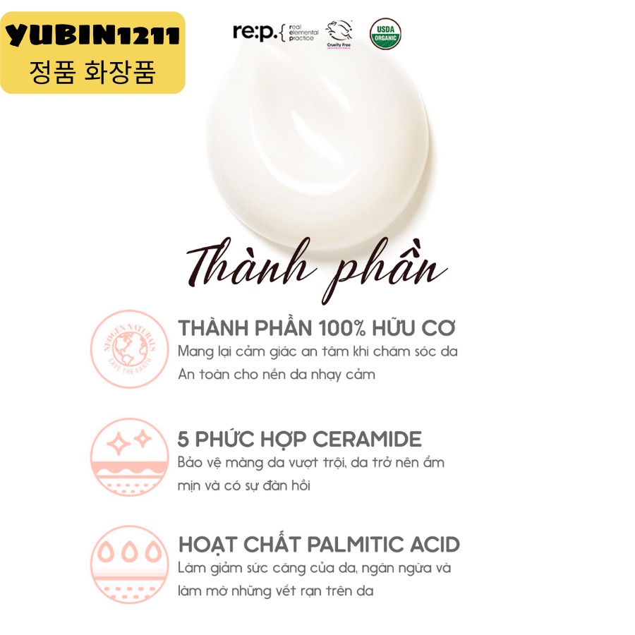 Kem Giảm Rạn, Săn Chắc Da, Làm Mờ Sẹo RE:P Natural Herb Ultra Firming Stretch Cream 200ml