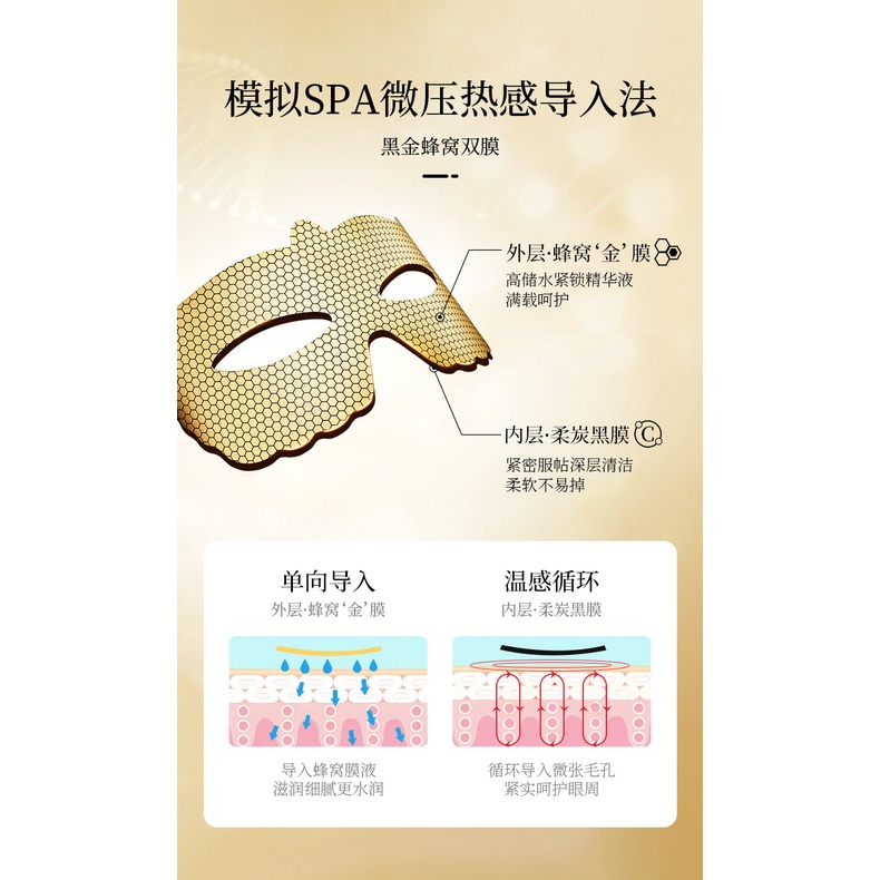 Hộp 5 Miếng Mặt Nạ Mắt Chống Lão Hóa VENZEN Mã 76873 | BigBuy360 - bigbuy360.vn