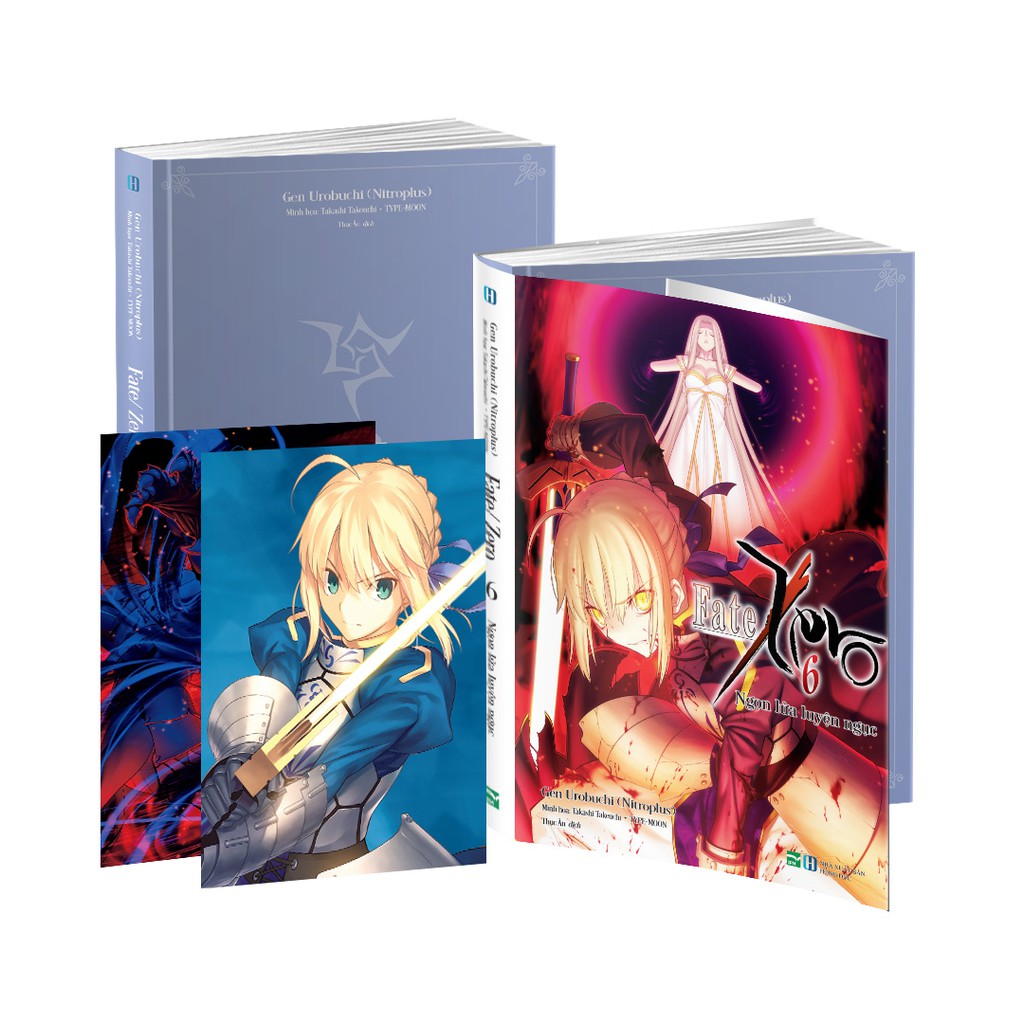 Sách - Combo Trọn Bộ Fate/Zero - 1 Đến 6