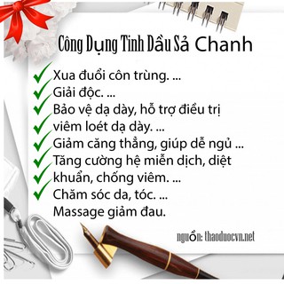 Tinh Dầu Sả Chanh 10ml