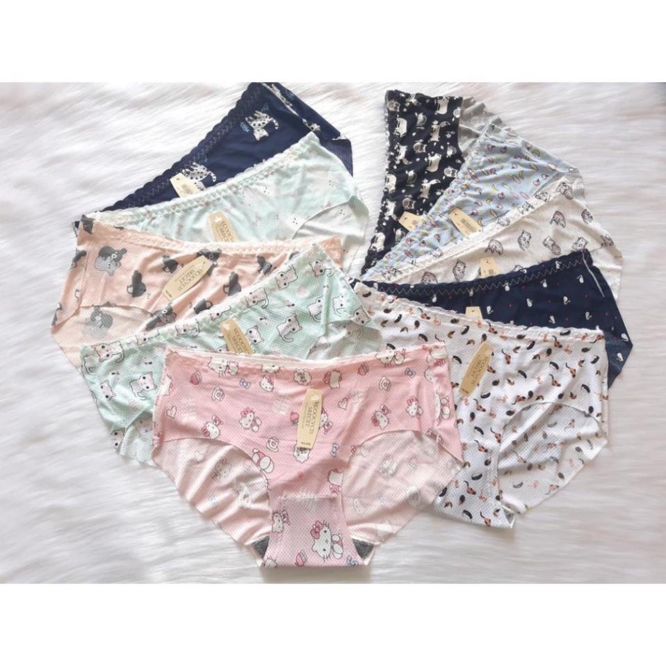 Quần lót su QT13809  thông hơi họa tiết siêu kute cho bé