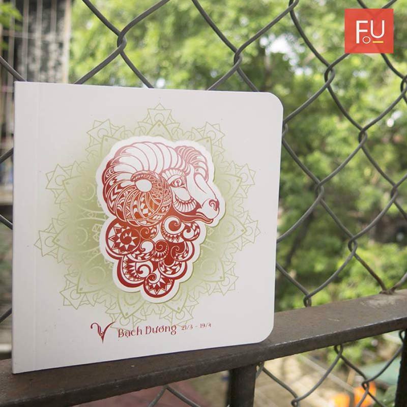 Sổ Notebook - Bạch Dương - Cung hoàng đạo