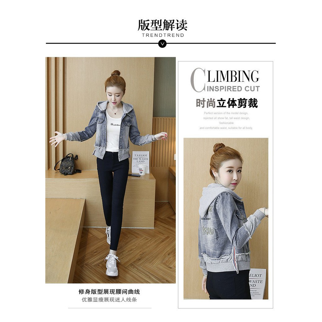 Áo khoác jean nữ TB0850