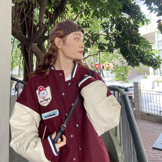 Áo khoác bomber bóng chày cực chất