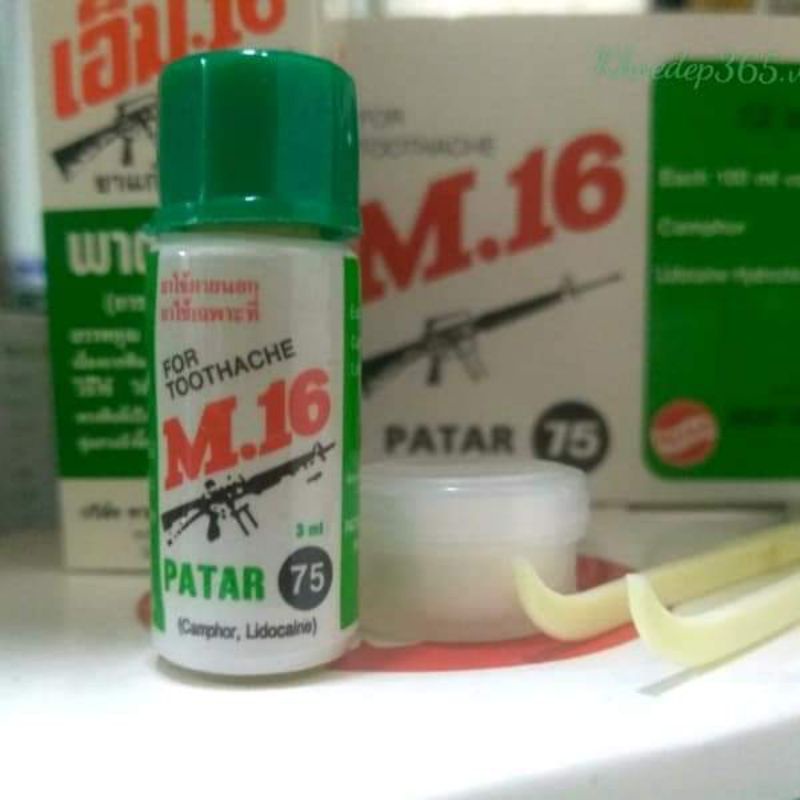 Đau nhức răng PATAR 75 M16 Thái Lan